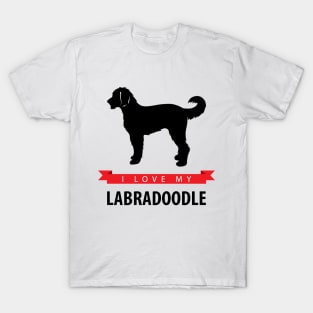 I Love My Labradoodle T-Shirt